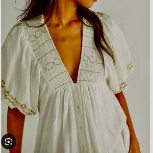 Free People Samantha Shirt Dress